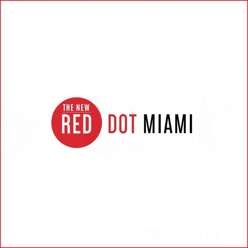 Red Dot Miami Bnw Minimalism Magazine