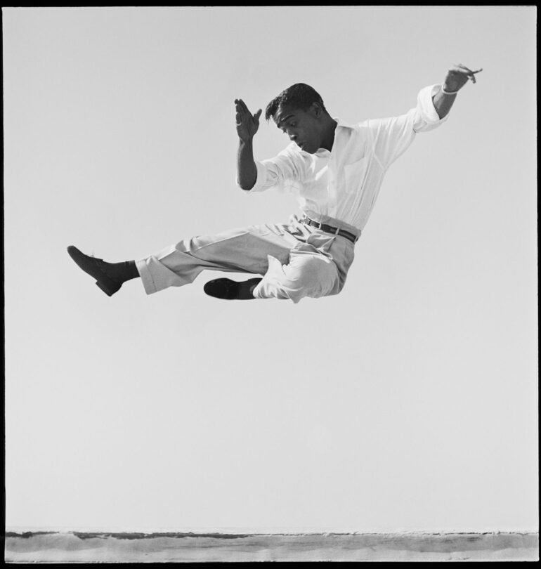 Sammy Davis Jr. Dancing on a Hollywood Rooftop (Sidekick), 1947