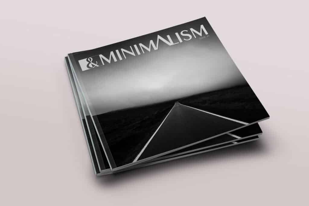 Black and white Minimalism Magazine 41